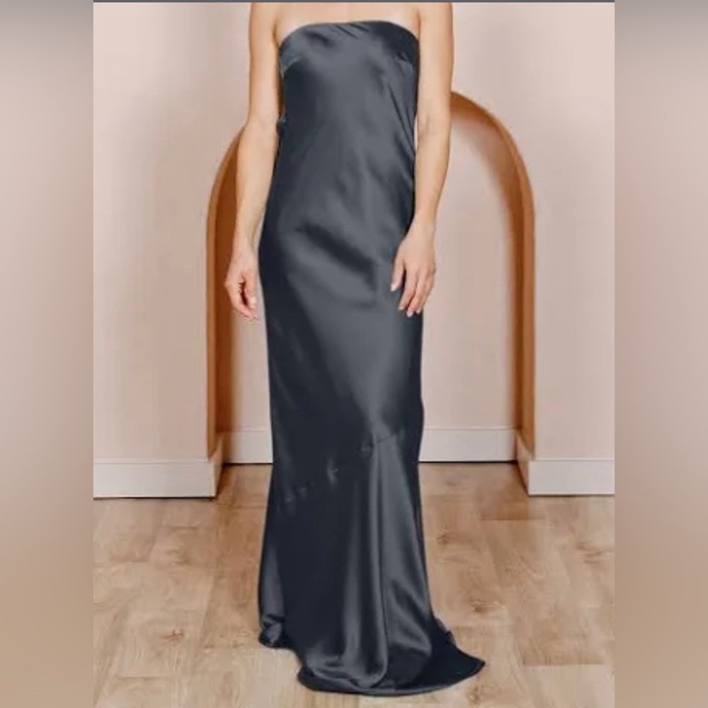 Size 6 black bridesmaid dress